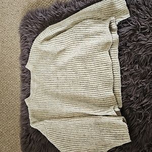 Faux wool sweater